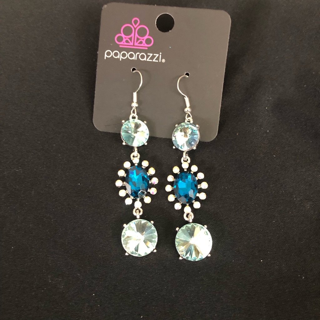 3 For 15magical Melodrama Blue Earrings 7$